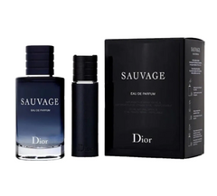 Dior Sauvage 100ml Eau de Parfum + 10ml Reisespray für Herren im Geschenkset