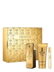 Coffret Cadeau Paco Rabanne One Million pour Homme Eau de Toilette 100 ml + Gel Douche 100 ml + Eau de Toilette 10 ml
