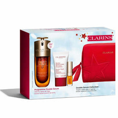 Clarins Double Serum 50ml + Baume Beauté Éclair 15ml + Huile Confort Lèvres