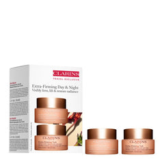 Clarins Extra-Firming Tages- & Nachtcreme Reise-Exklusivset für trockene Haut