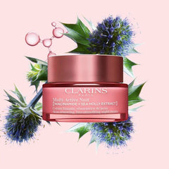 Crema de noche Clarins Multi-Active Nuit para pieles secas 50 ml