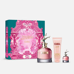 Coffret Cadeau Jean Paul Gaultier Scandal EDP 80ml + Lait Corps 75ml + Mini 6ml pour Femme