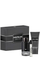 Set Regalo Mont Blanc Explorer 100ml EDP + 100ml Gel Doccia + Mini 7,5ml EDP per Uomo
