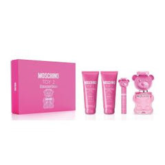 Moschino Toy 2 Bubble Gum Geschenkset 100ml EDT + 100ml Körperlotion + 100ml Duschgel + Mini