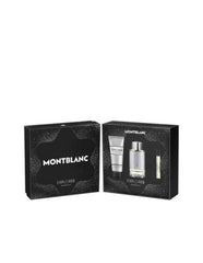 Set de regalo Mont Blanc Explorer Platinum 100 ml EDP + 100 ml Gel de ducha + Mini