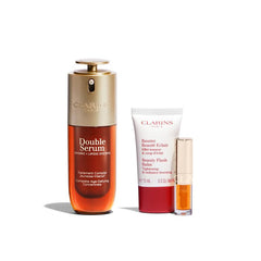 Clarins Double Serum 50ml + Baume Beauté Éclair 15ml + Huile Confort Lèvres
