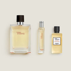 Hermes Terre d'Hermes 100 ml EDT + 40 ml Gel de ducha + 15 ml EDT Mini Set de regalo para hombre