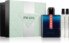 Set de regalo Prada Luna Rossa Ocean 100 ml EDT + 2 mini perfumes de 10 ml