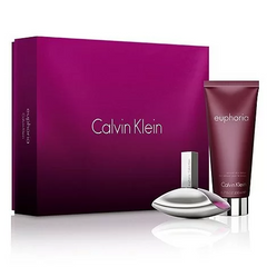 Coffret cadeau Calvin Klein Euphoria pour femme - EDP 50ml + Lait corporel 100ml