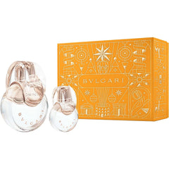 Bvlgari Omnia Crystalline 100ml EDT + 15ml EDT Mini Set Regalo per Donna