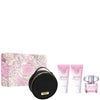 Set Regalo Versace Bright Crystal 90ml EDT + 100ml Lozione Corpo + 100ml Gel Doccia + Borsa per Donna