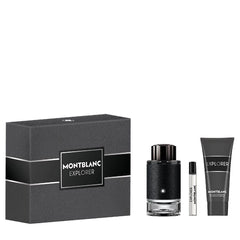 Mont Blanc Explorer Eau de Parfum 100ml + Gel Douche 50ml + Mini Eau de Parfum 7,5ml Pour Homme COFFRET CADEAU