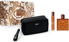 Estuche de Regalo Versace Eros Najim 100ml Parfum + 10ml Parfum + Neceser para Hombre