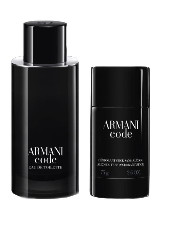Giorgio Armani Armani Code 125 ml EDT + 75 ml Deo Stick para hombre Set de regalo