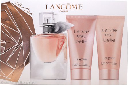 Lancome La Vie Est Belle Geschenkset 30ml EDP + 50ml Körperlotion + 50ml Duschgel