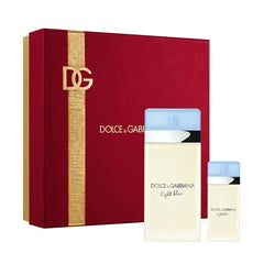 Coffret Cadeau Dolce & Gabbana Light Blue Eau de Toilette 200 ml + Eau de Toilette 25 ml pour Femme