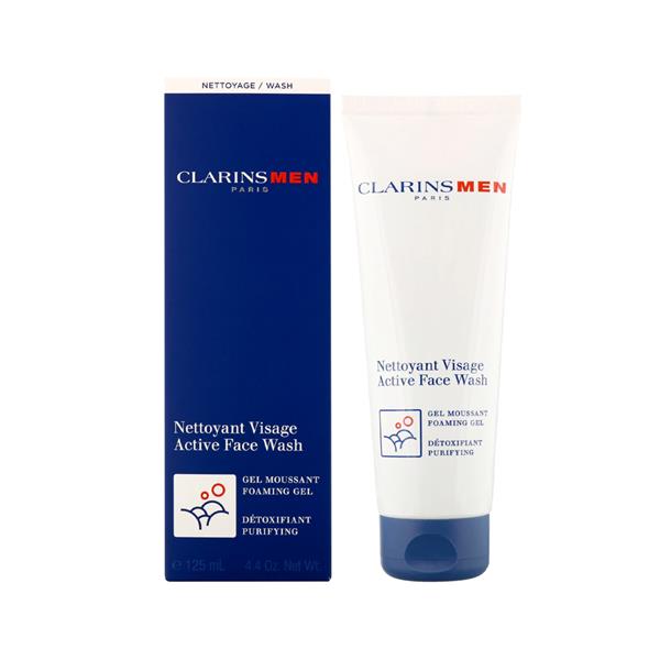 Clarins Gel Detergente Schiumogeno Attivo Uomo 125ml