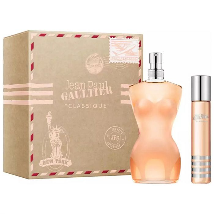 Coffret Cadeau Jean Paul Gaultier Classique Eau de Toilette 100ml + Mini Eau de Toilette 20ml pour Femme