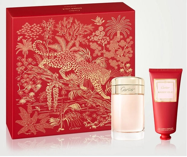 Cartier Baiser Vole 100ml EDP + 100ml Body Lotion für Damen Geschenkset
