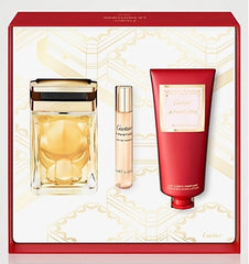 Cartier La Panthere 100ml Parfum + 100ml Body Lotion + 10ml EDP für Damen Geschenkset