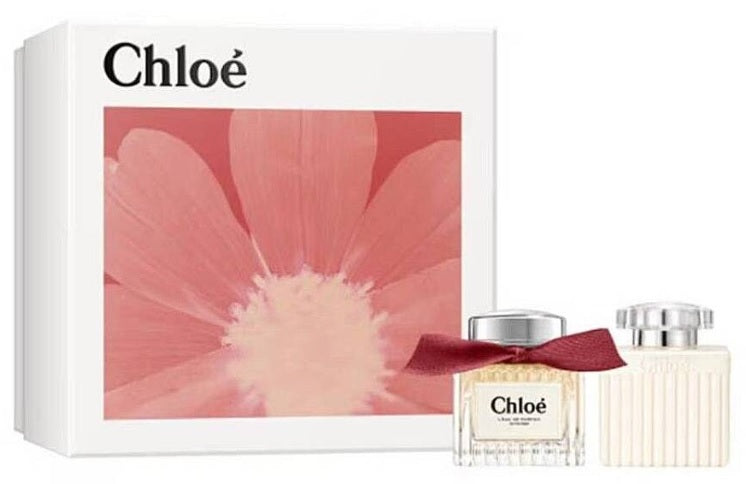 Chloe L'Eau de Parfum Intense 50 ml EDP + Loción corporal 100 ml para mujer Set de regalo