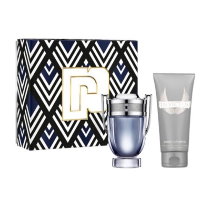Paco Rabanne Invictus Set Regalo 100ml EDT + 100ml Gel Doccia