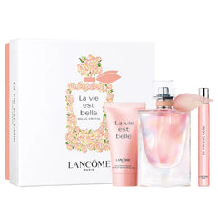 Set de regalo Lancôme La Vie Est Belle Soleil Cristal 50ml EDP + Loción Corporal 50ml + Mini 10ml