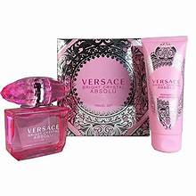 Versace Bright Crystal Absolu 50ml EDP für Damen Geschenkset + 100ml Bodylotion  