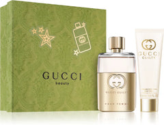 Coffret Cadeau Gucci Guilty Pour Femme Eau de Parfum 50ml + Lait Corps 50ml pour Femme