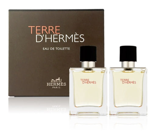 Hermes Terre D'Hermes Duo 2 * 50 ml EDT para hombre Set de regalo