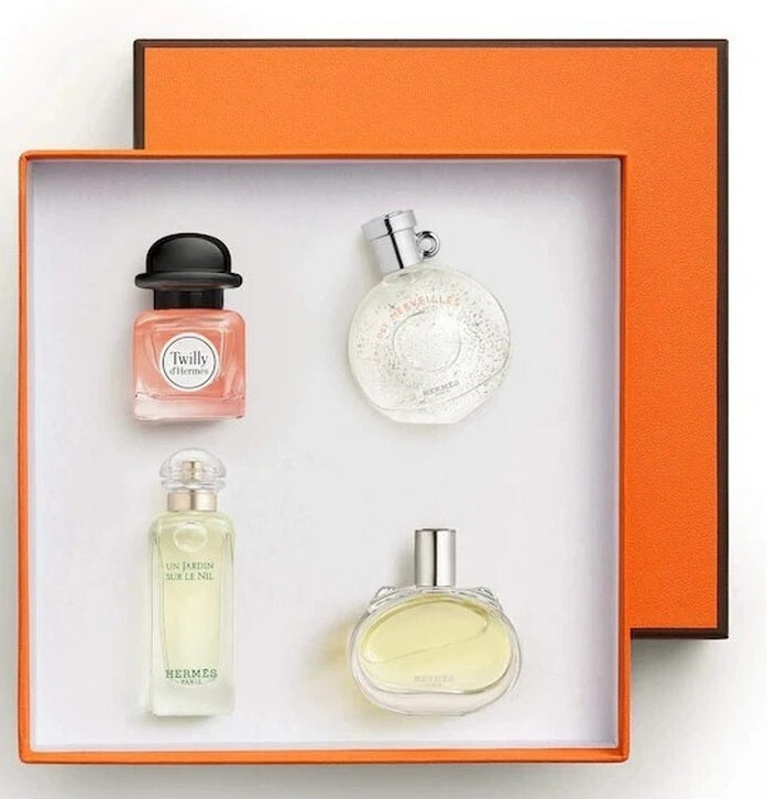 Hermes Miniature 4 x 7.5ml Set per Donna