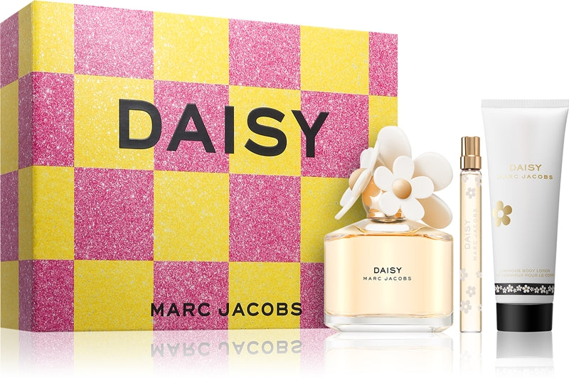 Set regalo Marc Jacobs Daisy 100ml + 10ml mini EDT + 75ml lozione corpo per donna