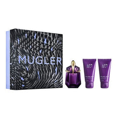 Coffret cadeau Mugler Alien 30 ml EDP + Lait corps 50 ml + Gel douche 50 ml pour femme