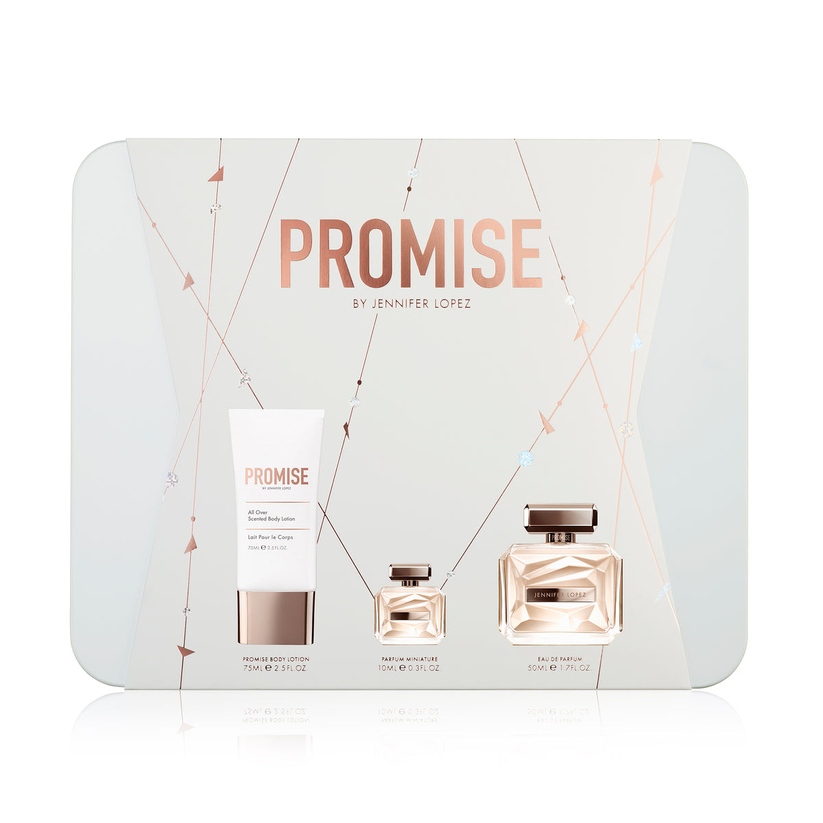 Jennifer Lopez Promise 50ml EDP Geschenkset + 75ml Körperlotion + 10ml Mini