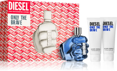 Diesel Only The Brave Geschenkset 125ml EDT + 75ml Duschgel x 2