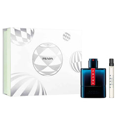 Prada Luna Rossa Ocean 100ml EDT + 10ml Mini EDT per Uomo Set Regalo