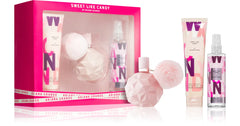 Coffret Cadeau Ariana Grande Sweet Like Candy Eau de Parfum 100ml + Soufflé Corps 100ml + Brume Corps 118ml pour Femme
