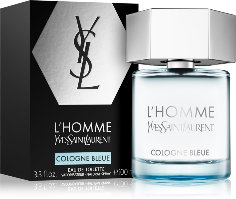 Yves Saint Laurent L'Homme Cologne Bleue Eau de Toilette Vaporisateur pour Homme