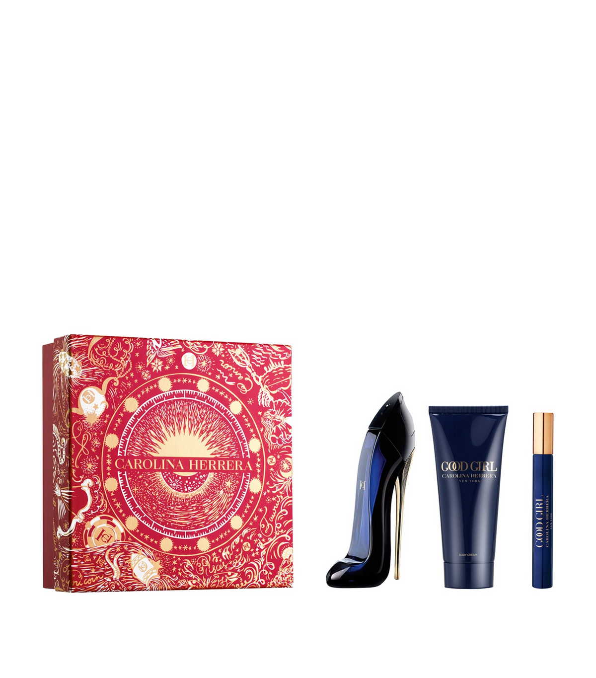 Carolina Herrera Good Girl 80ml EDP Set Regalo + 100ml Lozione Corpo + 10ml Mini