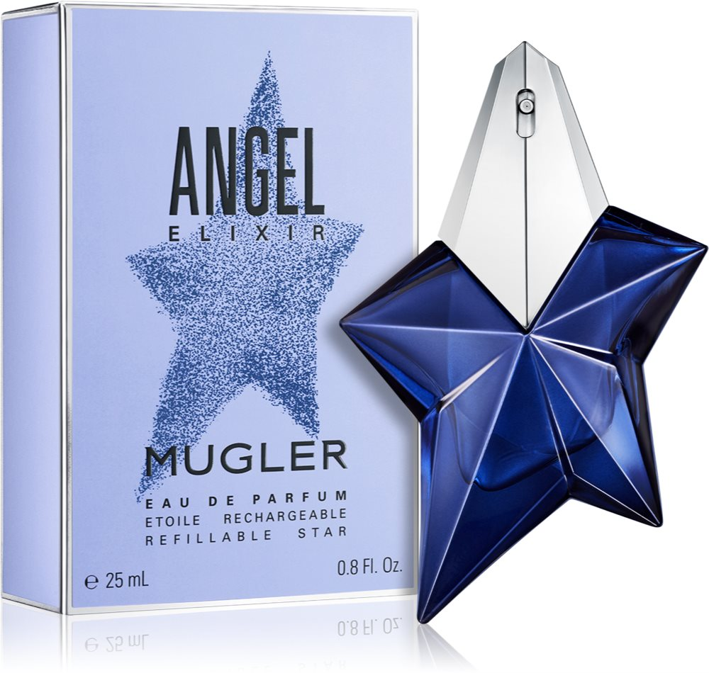 Mugler Angel Elixir EDP en spray para mujer
