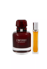 Estuche de regalo Givenchy L'Interdit Rouge EDP de 80 ml + Mini de 12,5 ml para mujer