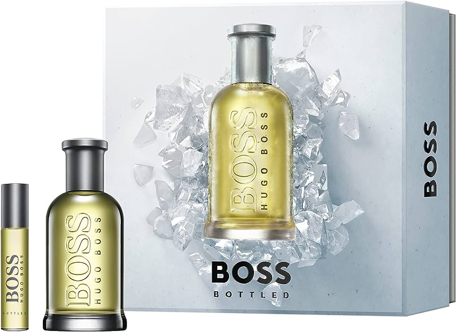 Hugo Boss Boss Bottled 100ml EDT für Herren Geschenkset + 10ml Mini EDT