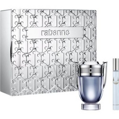 Set de regalo Paco Rabanne Invictus EDT Spray 100 ml + Mini EDT Spray 10 ml para hombre